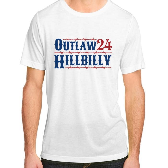 Trump Vance 2024 J.D. Vance Outlaw Hillbilly 24 Adult ChromaSoft Performance T-Shirt