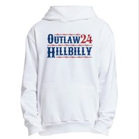 Trump Vance 2024 J.D. Vance Outlaw Hillbilly 24 Urban Pullover Hoodie