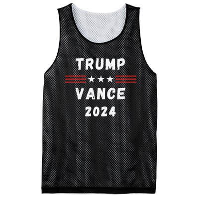 Trump Vance 2024 Vote Trump Vance 24 Im Voting Trump Vance Mesh Reversible Basketball Jersey Tank