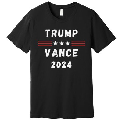 Trump Vance 2024 Vote Trump Vance 24 Im Voting Trump Vance Premium T-Shirt