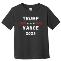 Trump Vance 2024 Vote Trump Vance 24 Im Voting Trump Vance Toddler T-Shirt