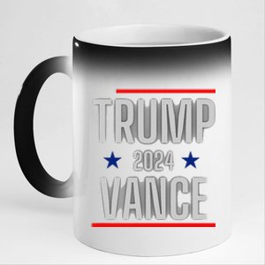 Trump Vance 2024 Presidential Race 11oz Black Color Changing Mug