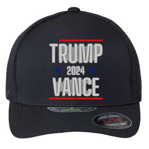 Trump Vance 2024 Presidential Race Flexfit Unipanel Trucker Cap