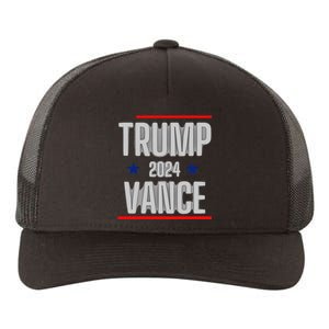 Trump Vance 2024 Presidential Race Yupoong Adult 5-Panel Trucker Hat