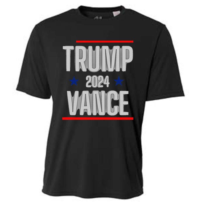 Trump Vance 2024 Presidential Race Cooling Performance Crew T-Shirt