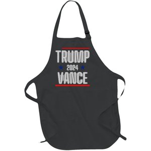 Trump Vance 2024 Presidential Race Full-Length Apron With Pockets