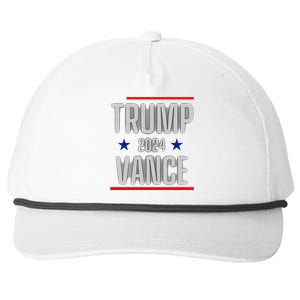 Trump Vance 2024 Presidential Race Snapback Five-Panel Rope Hat