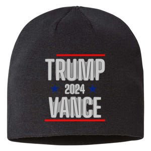 Trump Vance 2024 Presidential Race Sustainable Beanie