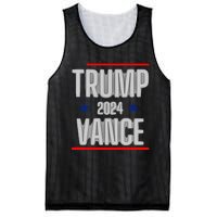 Trump Vance 2024 Presidential Race Mesh Reversible Basketball Jersey Tank