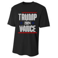 Trump Vance 2024 Presidential Race Performance Sprint T-Shirt