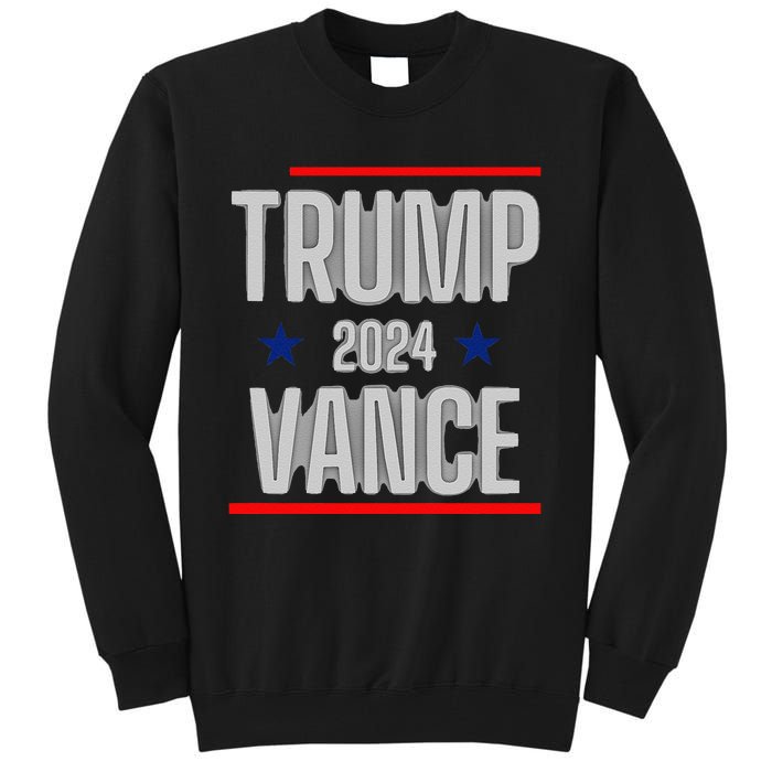 Trump Vance 2024 Presidential Race Tall Sweatshirt