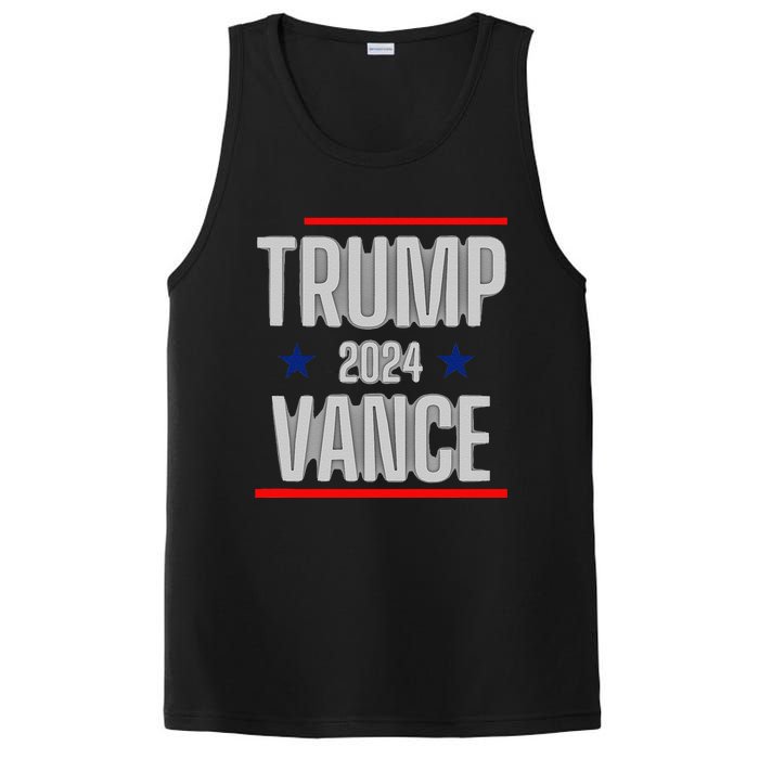 Trump Vance 2024 Presidential Race PosiCharge Competitor Tank