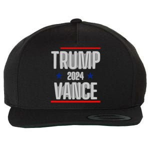 Trump Vance 2024 Presidential Race Wool Snapback Cap