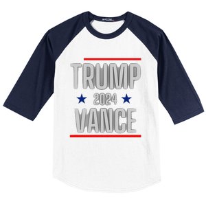 Trump Vance 2024 Presidential Race Baseball Sleeve Shirt