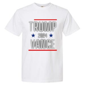 Trump Vance 2024 Presidential Race Garment-Dyed Heavyweight T-Shirt