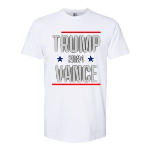 Trump Vance 2024 Presidential Race Softstyle CVC T-Shirt