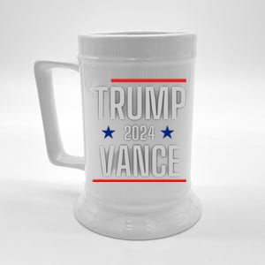 Trump Vance 2024 Presidential Race Beer Stein