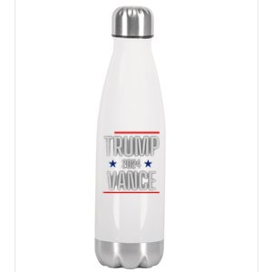 Trump Vance 2024 Presidential Race Stainless Steel Insulated Water Bottle