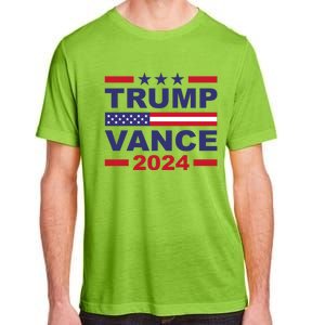 Trump Vance 2024 For President Vp Usa Election Patriotic Adult ChromaSoft Performance T-Shirt