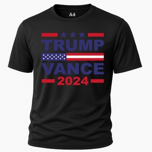 Trump Vance 2024 For President Vp Usa Election Patriotic Cooling Performance Crew T-Shirt