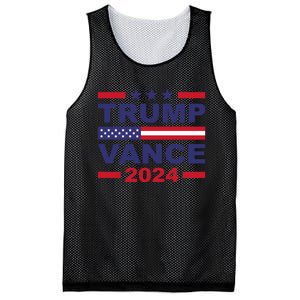 Trump Vance 2024 For President Vp Usa Election Patriotic Mesh Reversible Basketball Jersey Tank