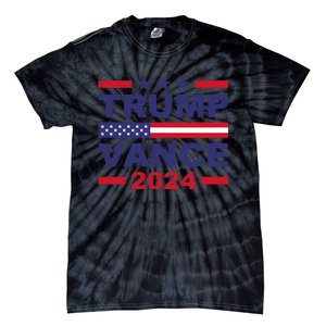 Trump Vance 2024 For President Vp Usa Election Patriotic Tie-Dye T-Shirt