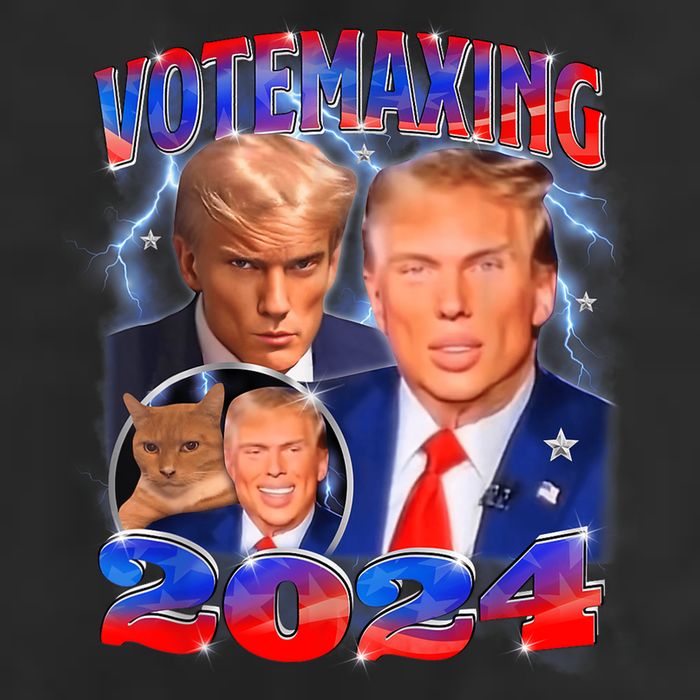 Trump Votemaxing 2024 Looksmaxxing Funny Mewing Meme Cool Comfort Performance Bucket Hat