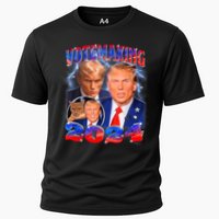 Trump Votemaxing 2024 Looksmaxxing Funny Mewing Meme Performance Shirt