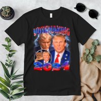 Trump Votemaxing 2024 Looksmaxxing Funny Mewing Meme Premium T-Shirt