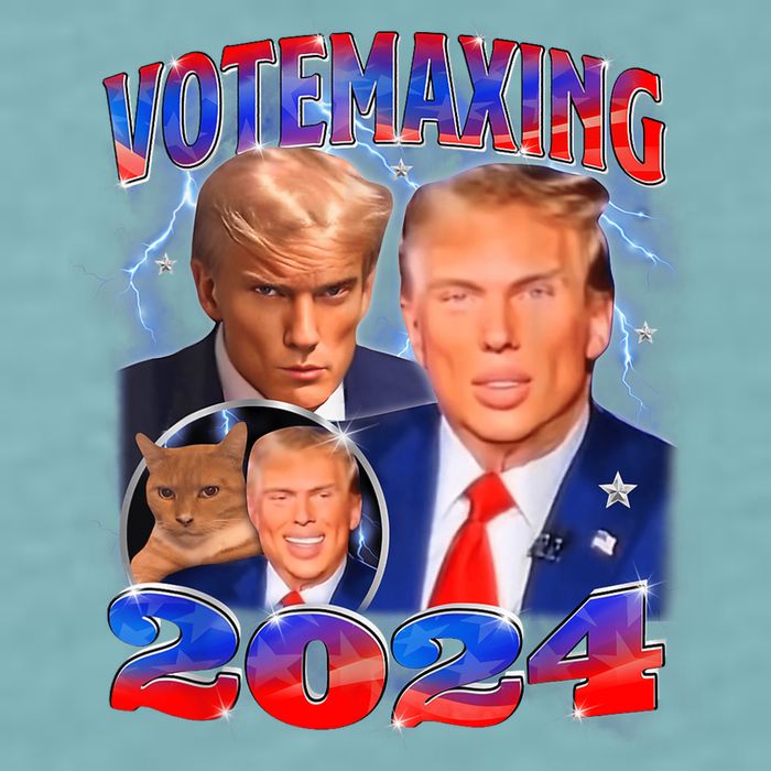 Trump Votemaxing 2024 Looksmaxxing Funny Mewing Meme Sueded Cloud Jersey T-Shirt