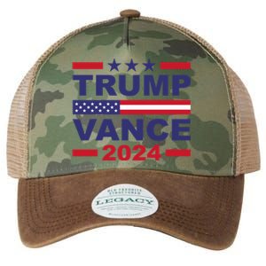 Trump Vance 2024 For President Vp Usa Election Patriotic Legacy Tie Dye Trucker Hat