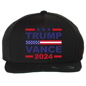 Trump Vance 2024 For President Vp Usa Election Patriotic Wool Snapback Cap