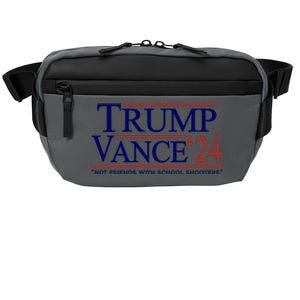 Trump Vance 24 Not Friends With School Shooters Crossbody Pack