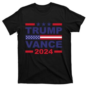 Trump Vance 2024 For President Vp Usa Election Patriotic T-Shirt