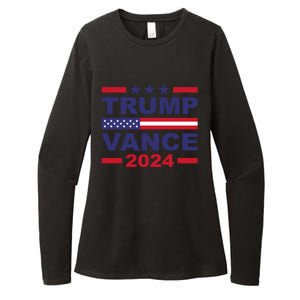 Trump Vance 2024 For President Vp Usa Election Patriotic Womens CVC Long Sleeve Shirt