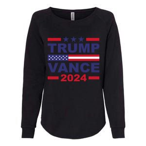 Trump Vance 2024 For President Vp Usa Election Patriotic Womens California Wash Sweatshirt