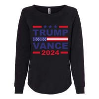 Trump Vance 2024 For President Vp Usa Election Patriotic Womens California Wash Sweatshirt