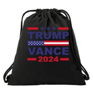 Trump Vance 2024 For President Vp Usa Election Patriotic Drawstring Bag