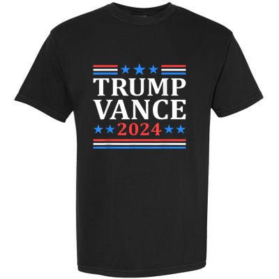 Trump Vance 2024 For President Vp Usa Election Patriotic Garment-Dyed Heavyweight T-Shirt