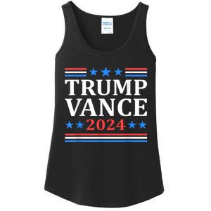 Trump Vance 2024 For President Vp Usa Election Patriotic Ladies Essential Tank