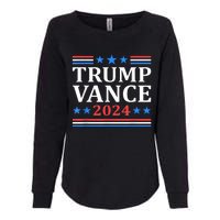 Trump Vance 2024 For President Vp Usa Election Patriotic Womens California Wash Sweatshirt