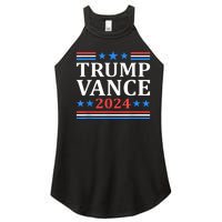 Trump Vance 2024 For President Vp Usa Election Patriotic Women's Perfect Tri Rocker Tank