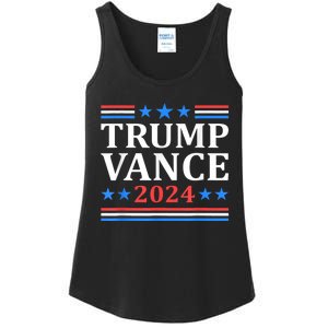 Trump Vance 2024 For President Vp Usa Election Ladies Essential Tank