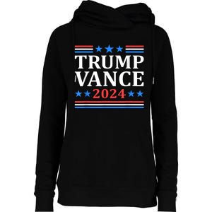 Trump Vance 2024 For President Vp Usa Election Womens Funnel Neck Pullover Hood