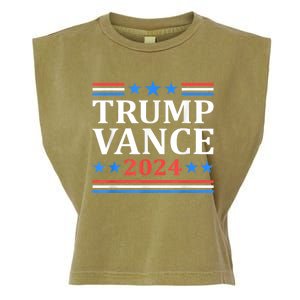 Trump Vance 2024 For President Vp Usa Election Garment-Dyed Women's Muscle Tee