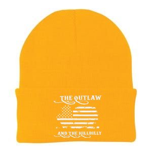 Trump Vance 2024 Outlaw Hillbilly Gift Knit Cap Winter Beanie