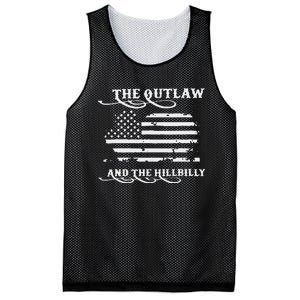 Trump Vance 2024 Outlaw Hillbilly Gift Mesh Reversible Basketball Jersey Tank