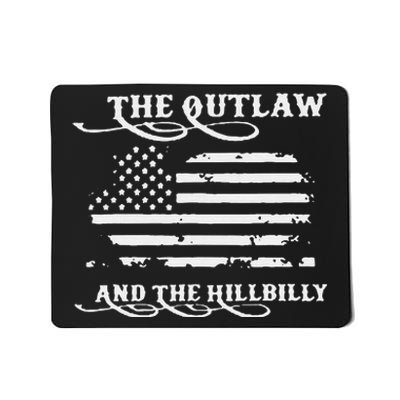 Trump Vance 2024 Outlaw Hillbilly Gift Mousepad