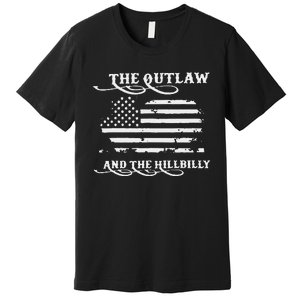 Trump Vance 2024 Outlaw Hillbilly Gift Premium T-Shirt