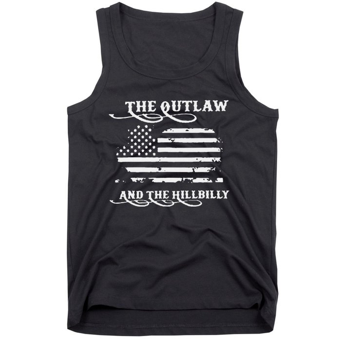 Trump Vance 2024 Outlaw Hillbilly Gift Tank Top